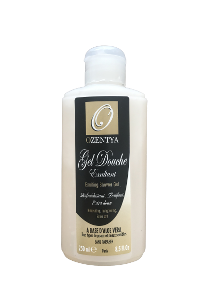 GEL DOUCHE ALOE VERA EXALTANT OZENTYA 250 ML