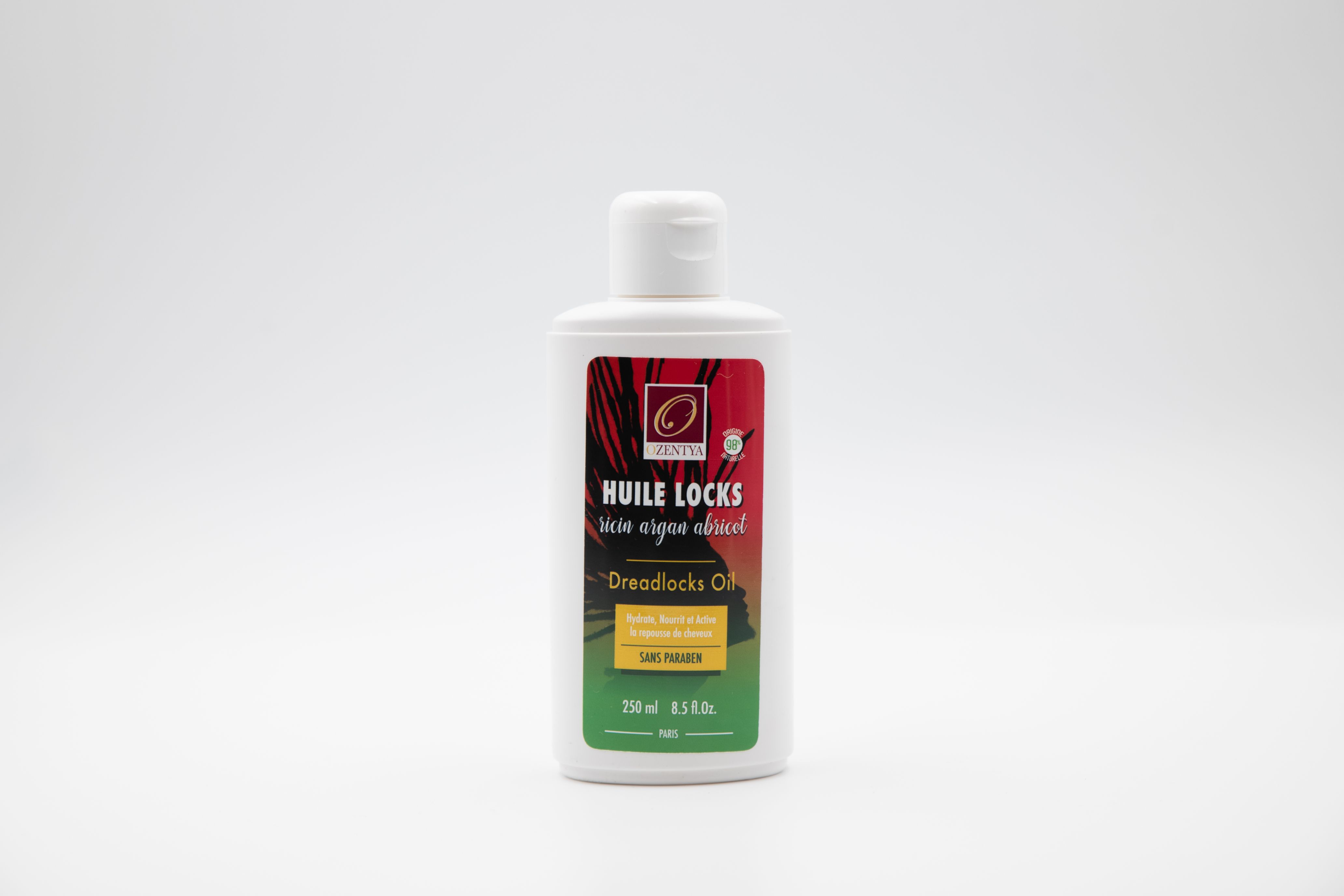 Huile locks croissance  Ozentya 250 ml