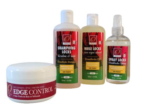 PACK LOCKS 2 (huile,shampoing,spray, edge )