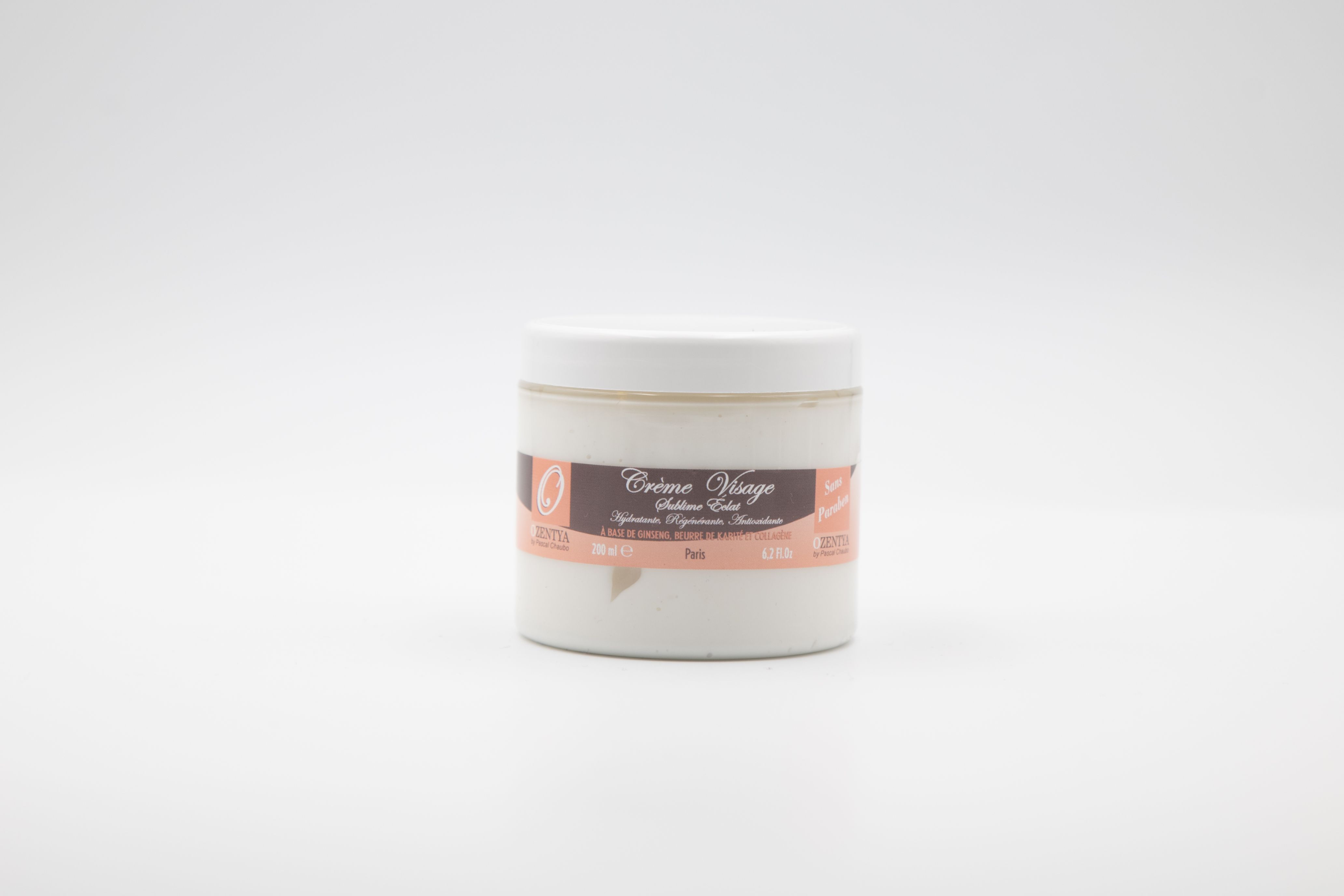 Crème visage sublime éclat Ozentya 200 ml