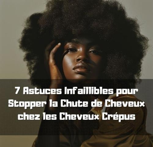 7 Astuces Infaillibles pour Stopper la Chute de Cheveux chez les Cheveux Crpus