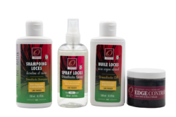 Pack locks anti-chute  croissance + locks  Ozentya (huile,shampoing,spray, edge )