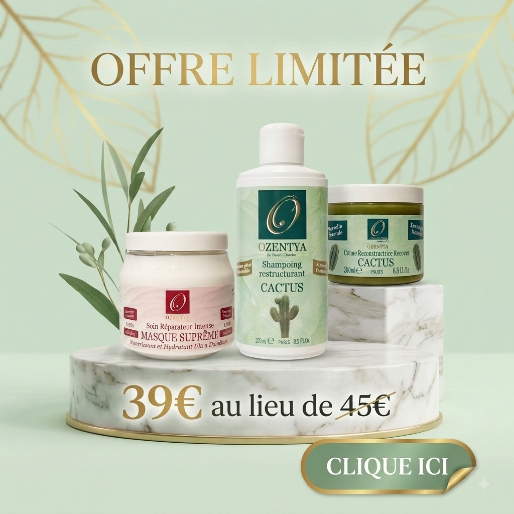 LE TRIO SUPRÊME CACTUS POUR DES CHEVEUX NOURRIS, HYDRATÉS & ÉCLATANTS