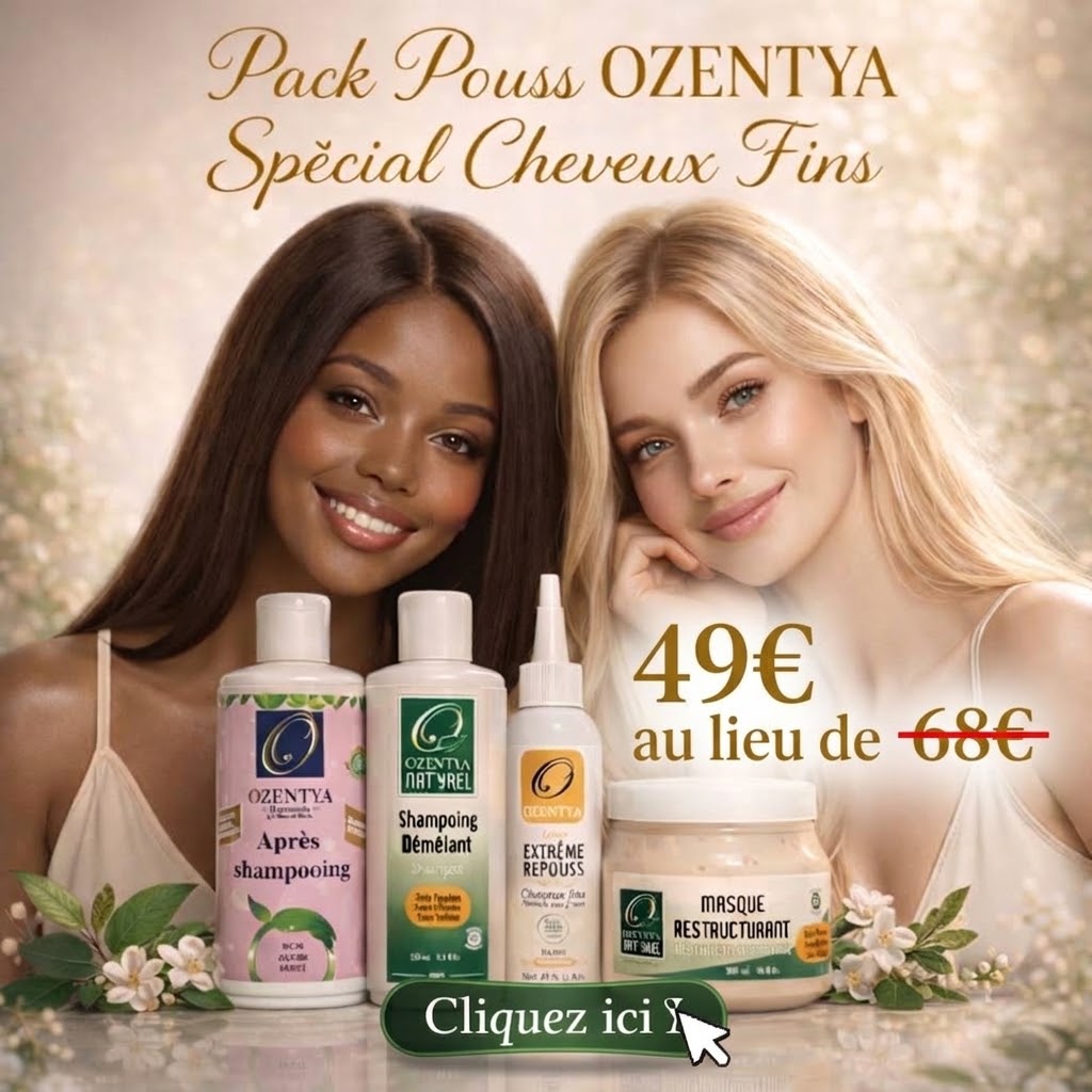 Pack Pouss Cheveux Fins Ozentya 