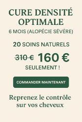 Cure Densité Optimale – 6 Mois (Alopécie Sévère) 20 soins