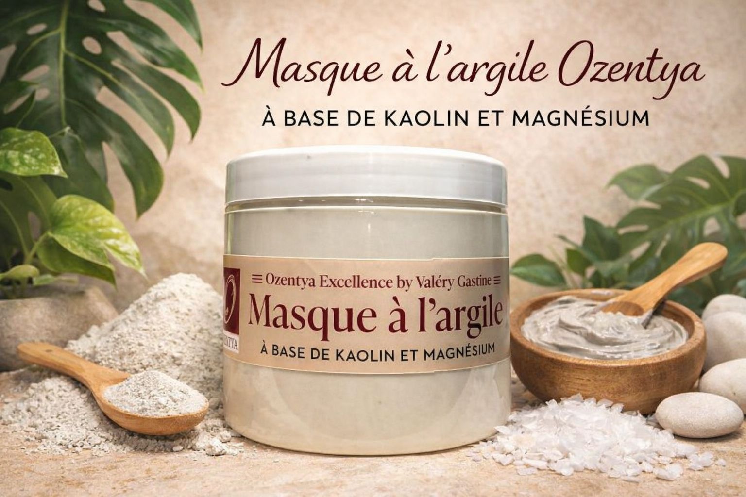 Masque argile Ozentya 200 ml