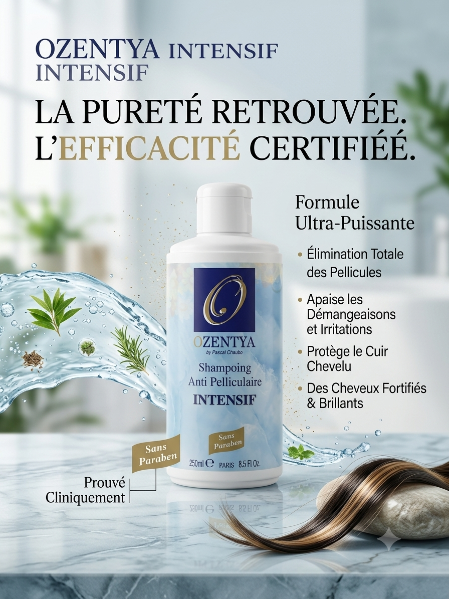 Shampoing anti-pelliculaire  Ozentya 250 ml