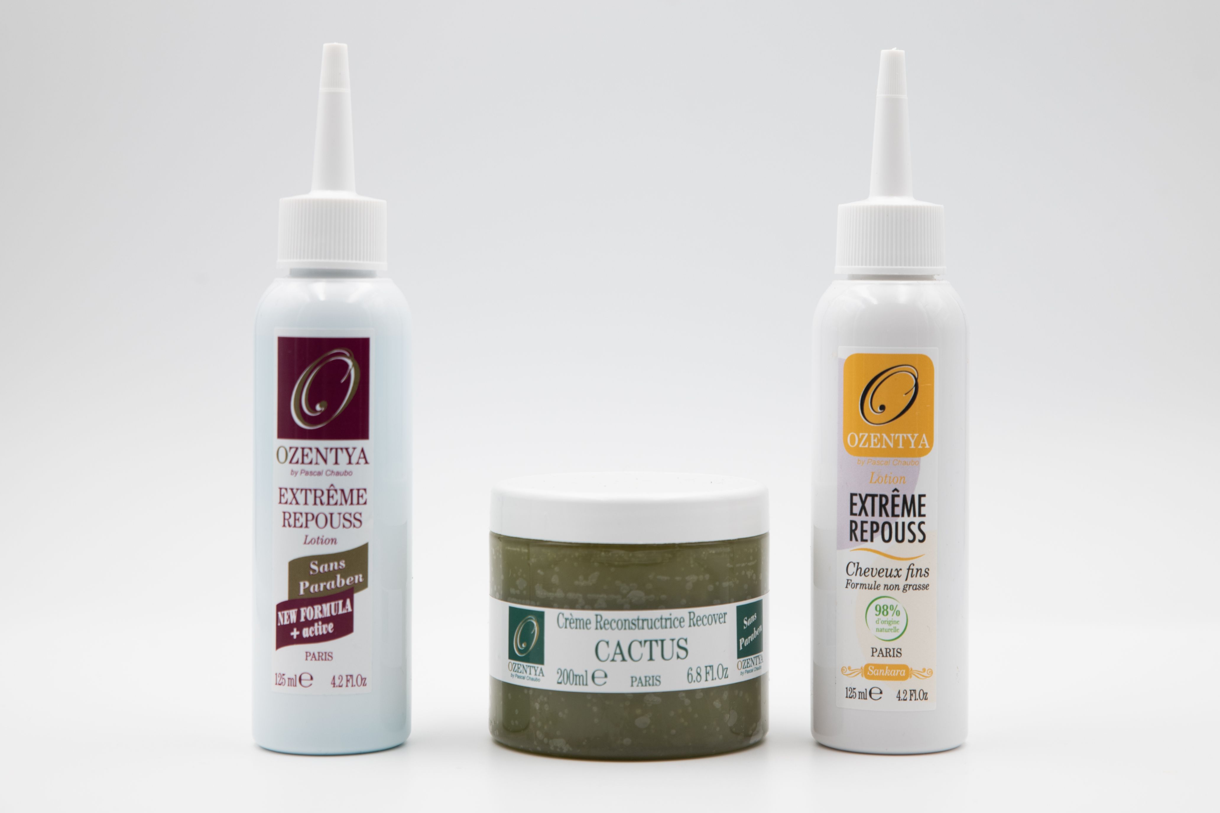 Pack 2 extrême pouss Ozentya jaune, rouge , et une crème cactus 