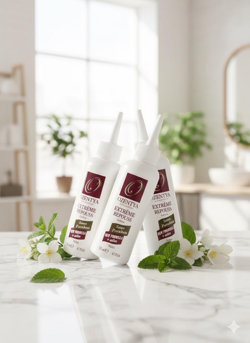 Traitement anti-chute  3 extrême pouss Ozentya