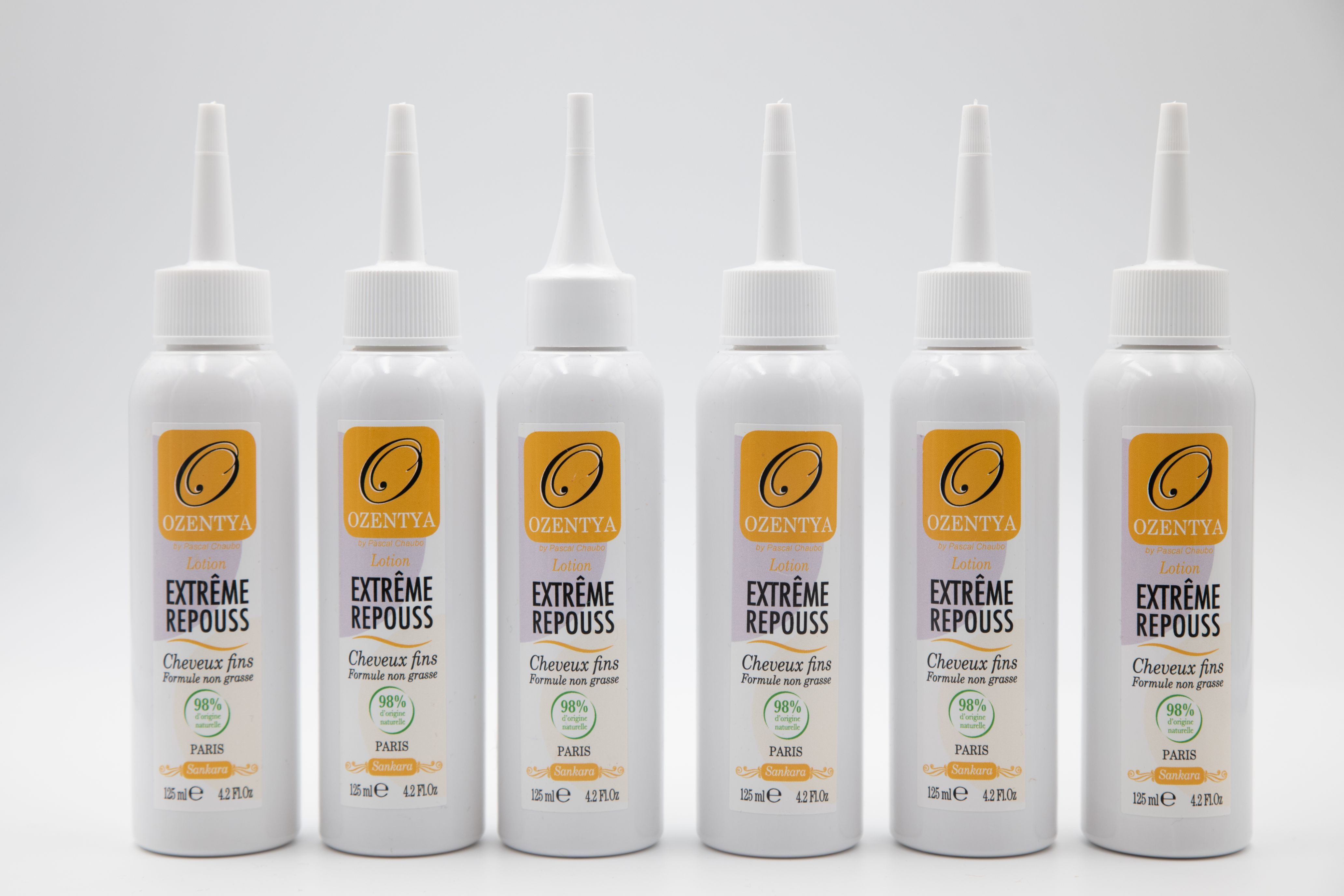 Traitement anti-chute 6 extrême pouss cheveux fins Ozentya 125 ml