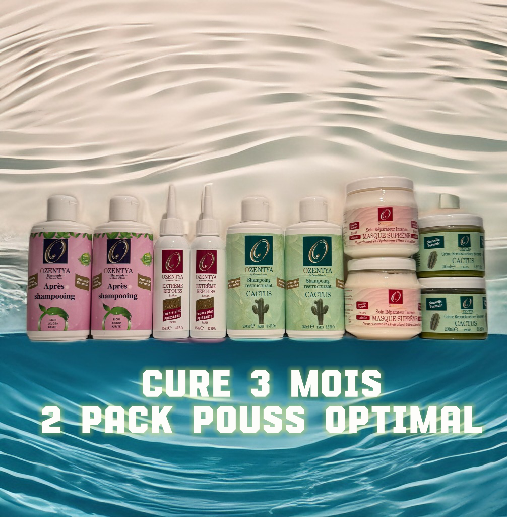 2 Packs Pouss’ Optimal – La Cure Essentielle pour Rebooster Vos Cheveux en Profondeur