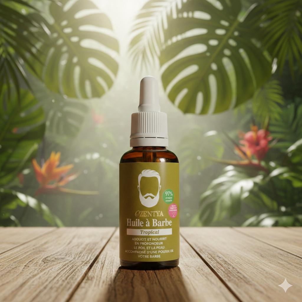 12 huiles a barbe tropical