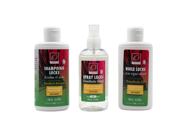 Pack locks anti-chute  Ozentya (Huile, Spray, Shampoing)