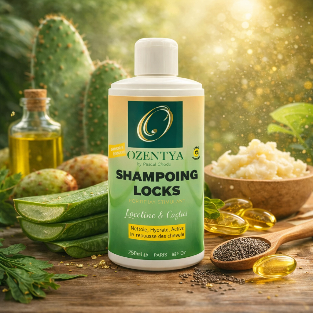 Shampoing Expert Locks Ozentya – Nettoie sans agresser, fortifie sans alourdir
